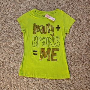 🔥NWT Ransom Girls Graphic Tee Size L (10-12) 💚✨️